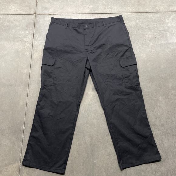 Genuine Dickies Men's Flex Cargo Work Pants, Size 44x30, Black, Flex Fabric - Picture 1 of 7